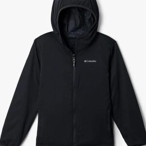 Columbia Black Full-Zip Hooded Jacket